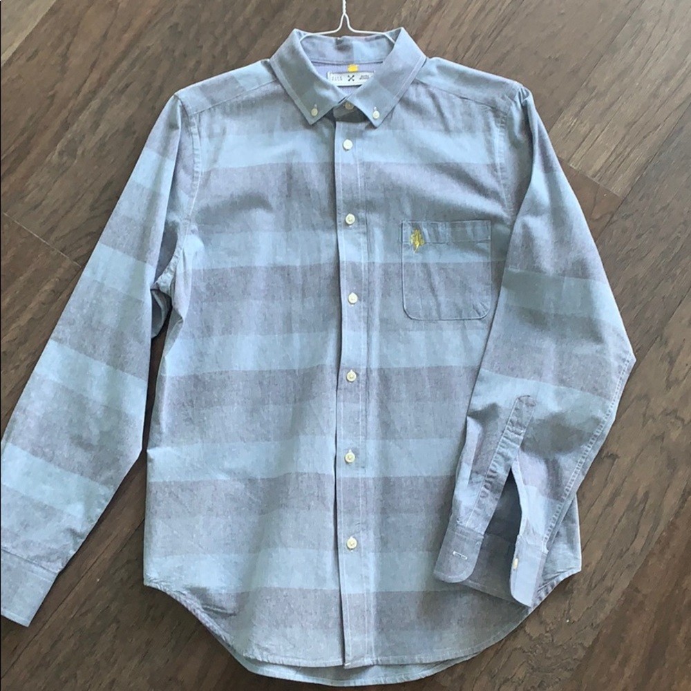 Five Four Oxford LS Shirt Large New